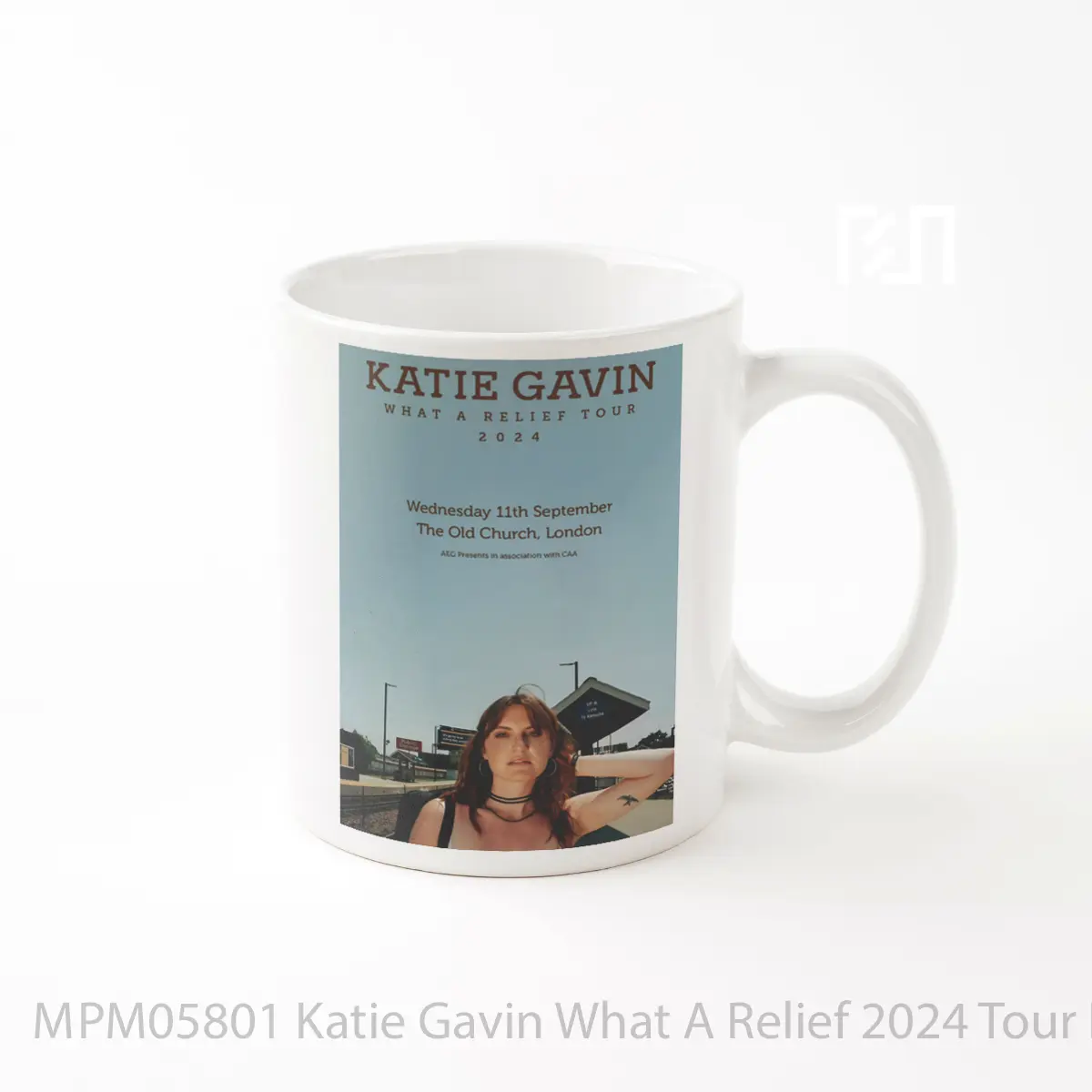 Mug Katie Gavin What A Relief 2024 Tour London MPM05801