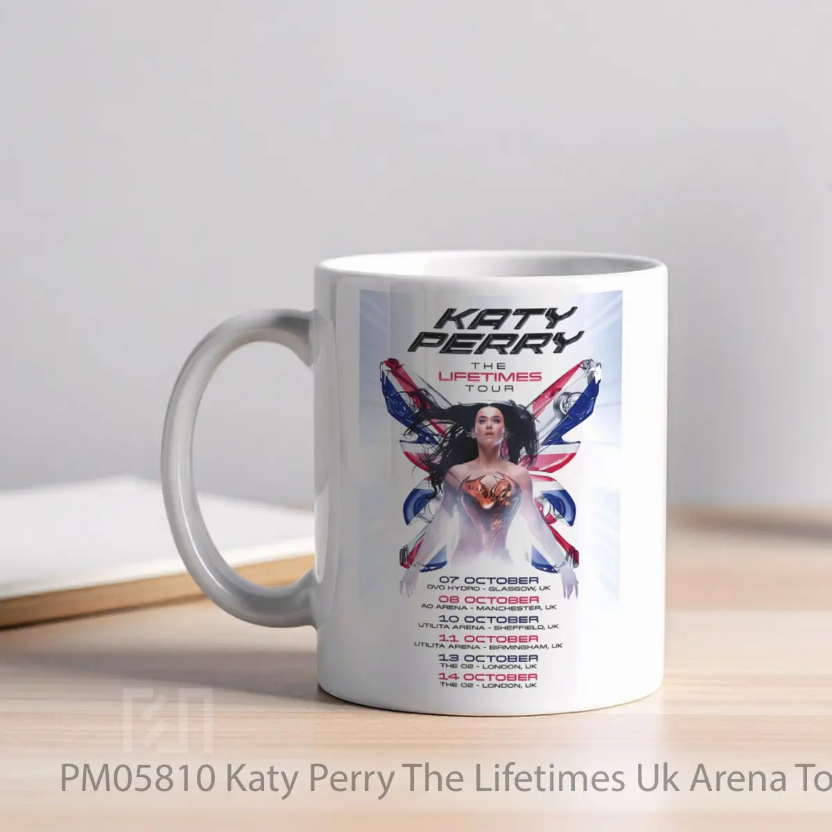 Mug Katy Perry The Lifetimes Uk Arena Tour 2025 MPM05810 - All-side / Desain