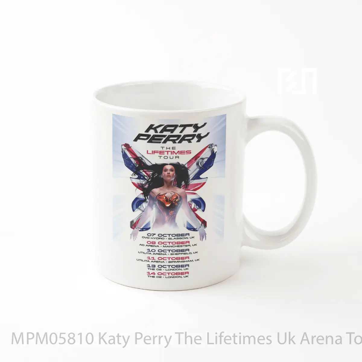 Mug Katy Perry The Lifetimes Uk Arena Tour 2025 MPM05810