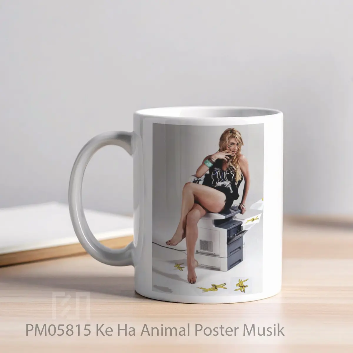 Mug Ke Ha Animal MPM05815 - All-side / Desain