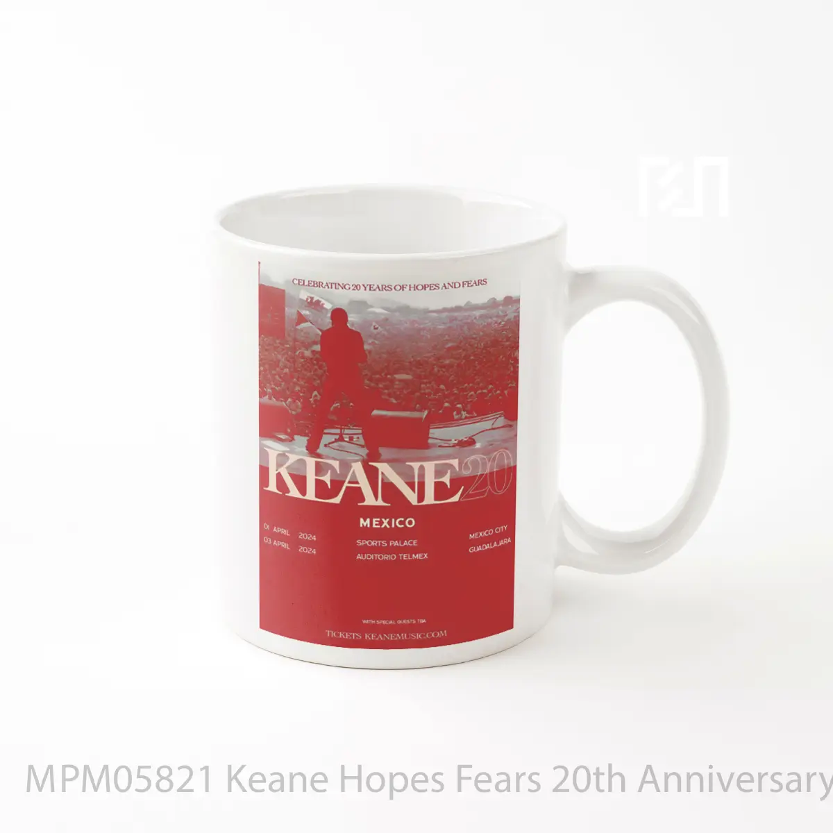 Mug Keane Hopes Fears 20th Anniversary Tour MPM05821