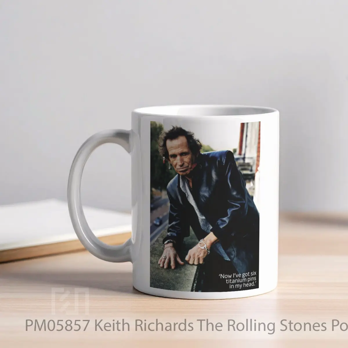 Mug Keith Richards The Rolling Stones MPM05857 - All-side / Desain