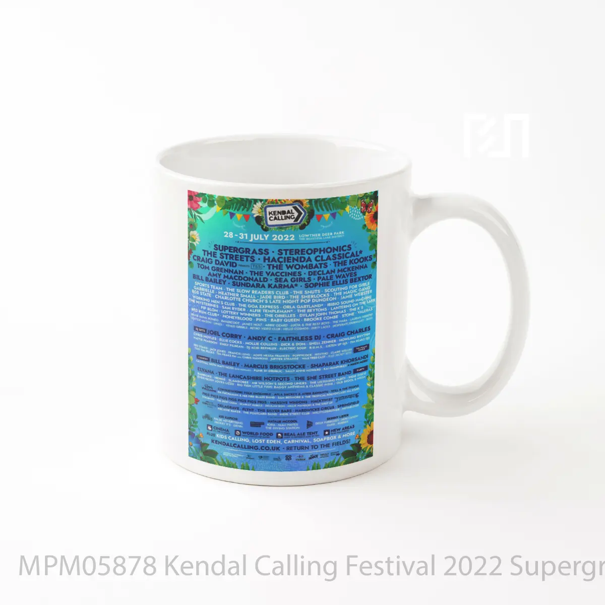 Mug Kendal Calling Festival 2022 Supergrass Stereophonics The Streets Line Up MPM05878