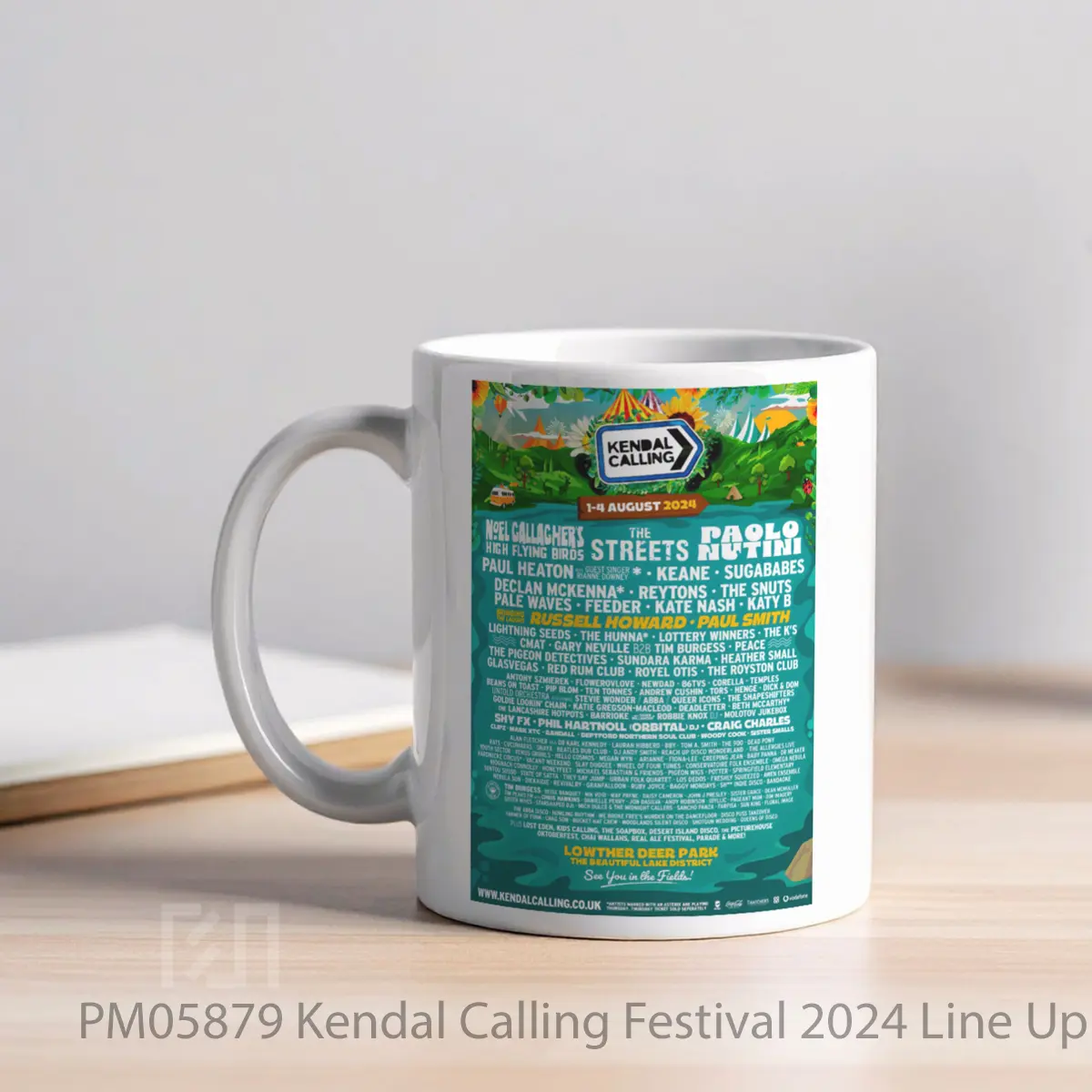 Mug Kendal Calling Festival 2024 Line Up MPM05879 - All-side / Desain