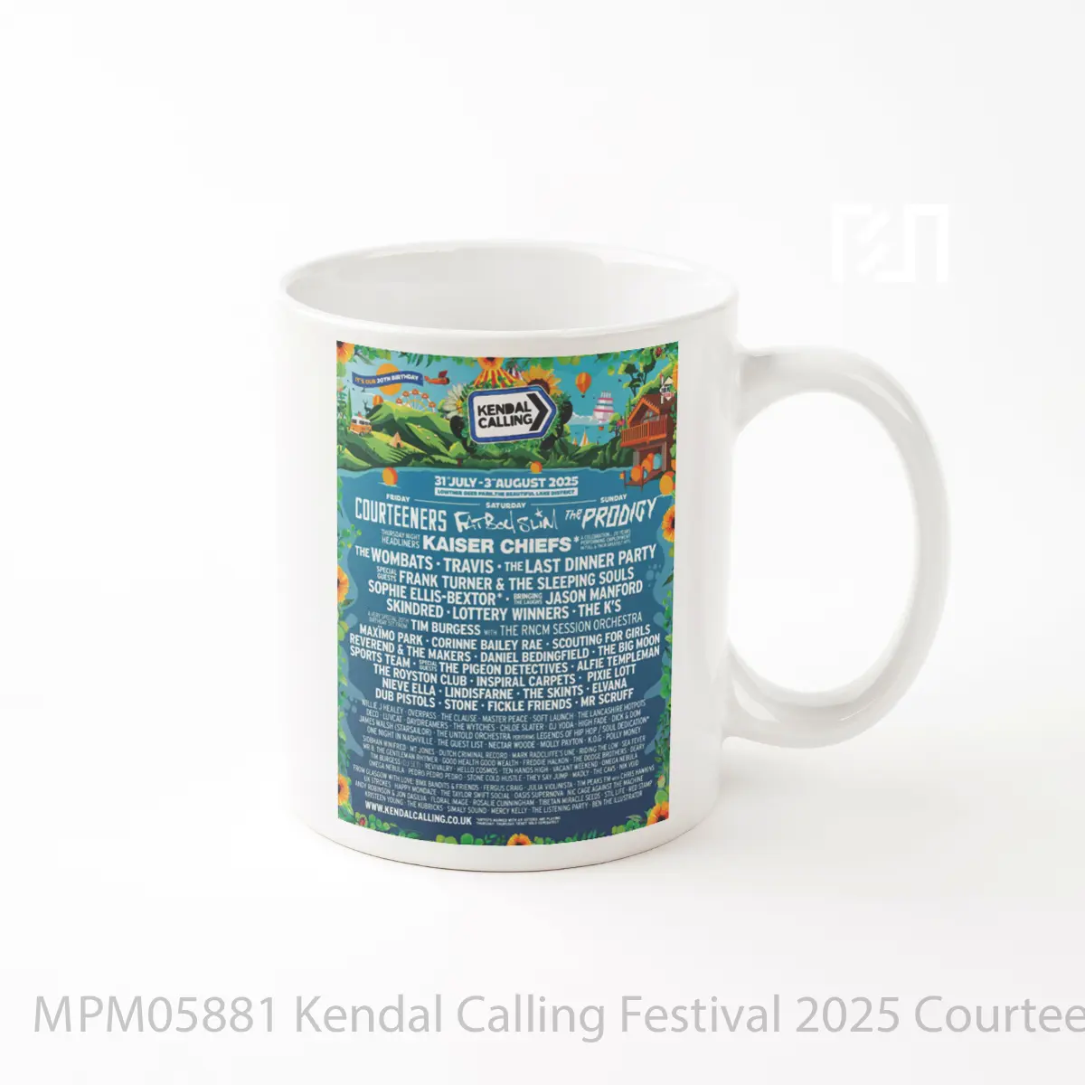 Mug Kendal Calling Festival 2025 Courteeners The Prodigy MPM05881