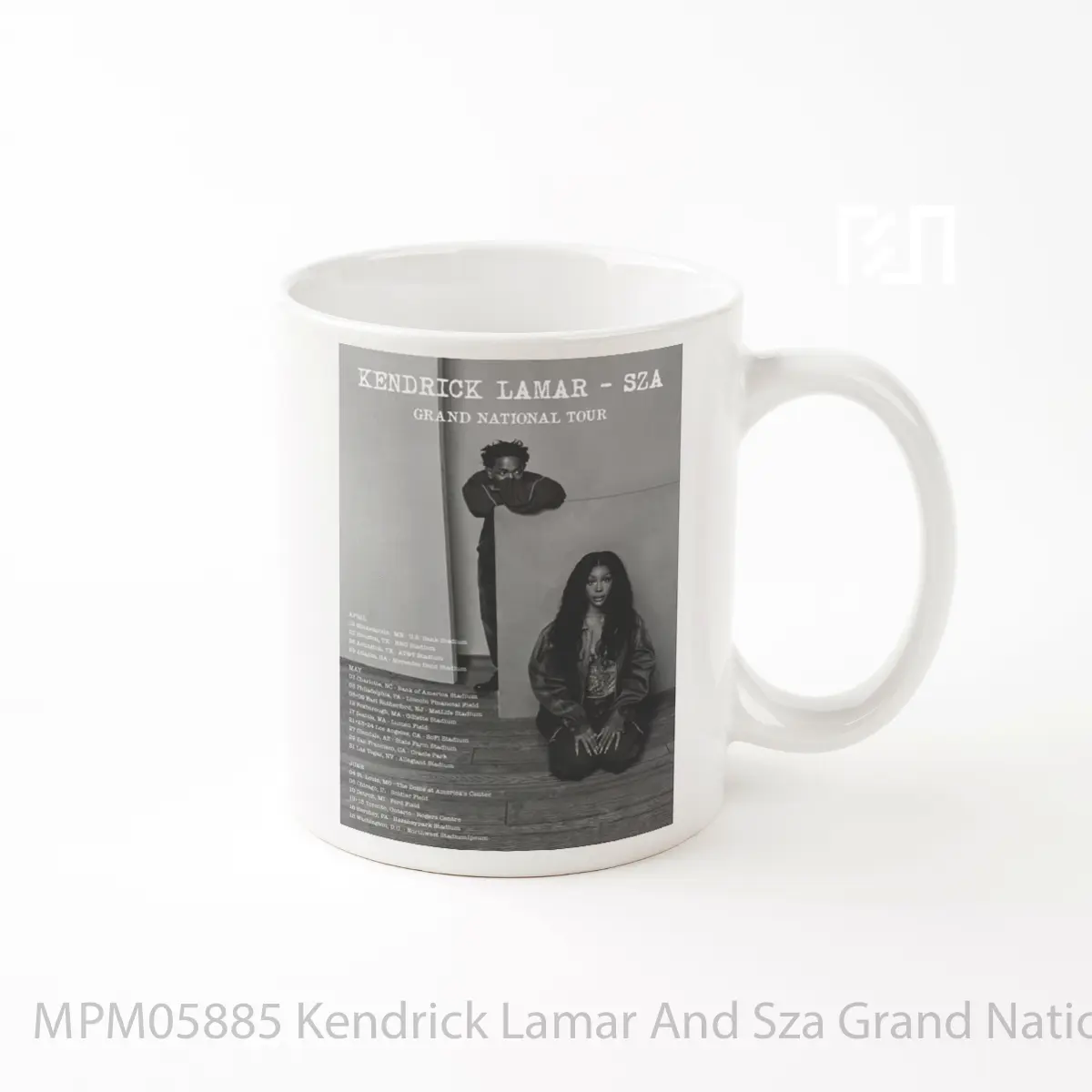 Mug Kendrick Lamar And Sza Grand National Stadium Tour 2025 MPM05885