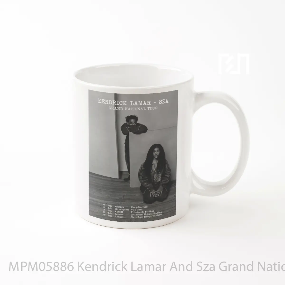 Mug Kendrick Lamar And Sza Grand National Uk Stadium Tour 2025 MPM05886