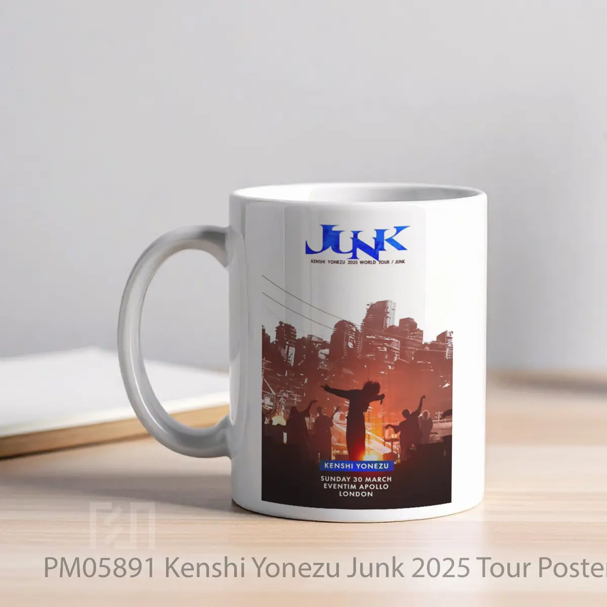 Mug Kenshi Yonezu Junk 2025 Tour MPM05891 - All-side / Desain