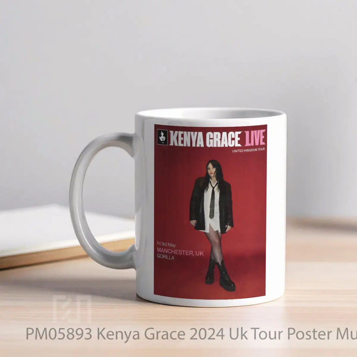Mug Kenya Grace 2024 Uk Tour MPM05893 - All-side / Desain
