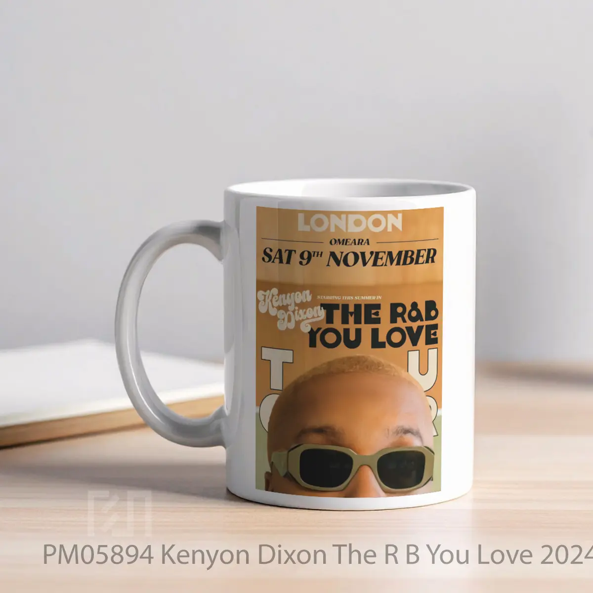 Mug Kenyon Dixon The R B You Love 2024 Tour MPM05894 - All-side / Desain