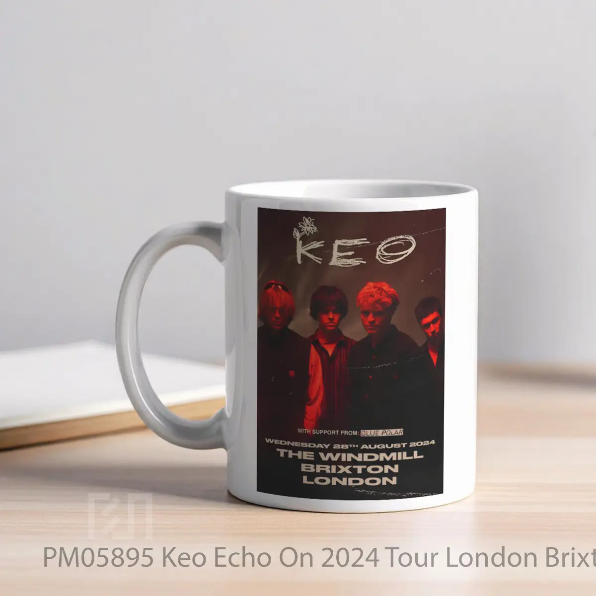 Mug Keo Echo On 2024 Tour London Brixton Windmill MPM05895 - All-side / Desain
