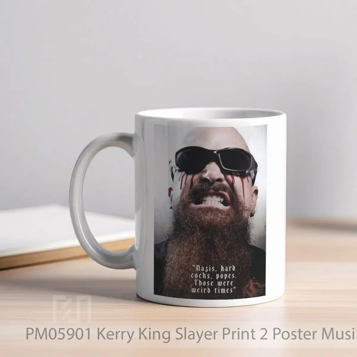 Mug Kerry King Slayer Print 2 MPM05901 - All-side / Desain