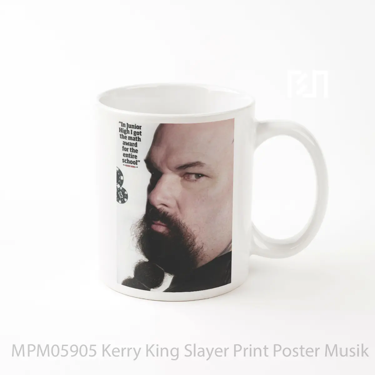 Mug Kerry King Slayer Print MPM05905
