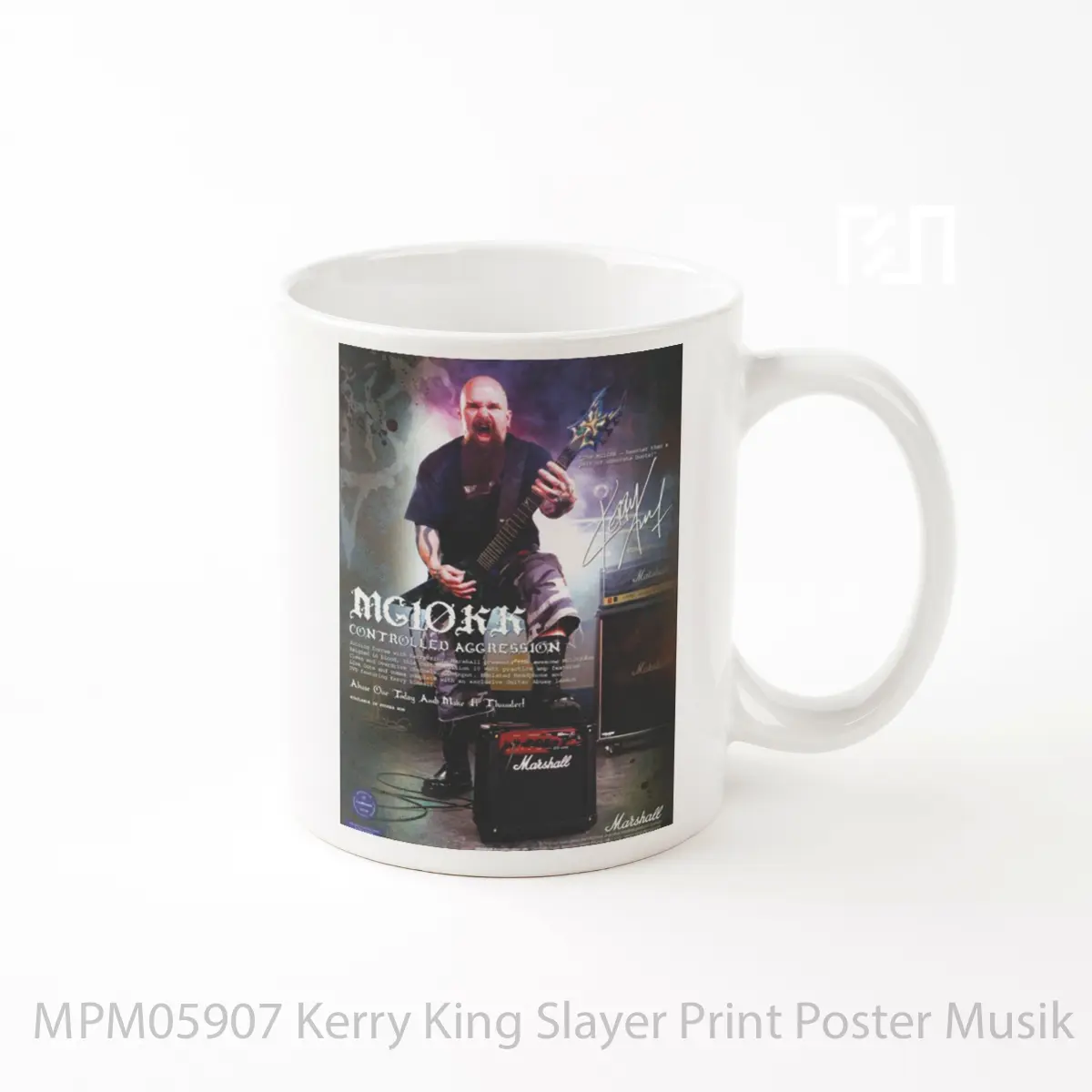 Mug Kerry King Slayer Print MPM05907