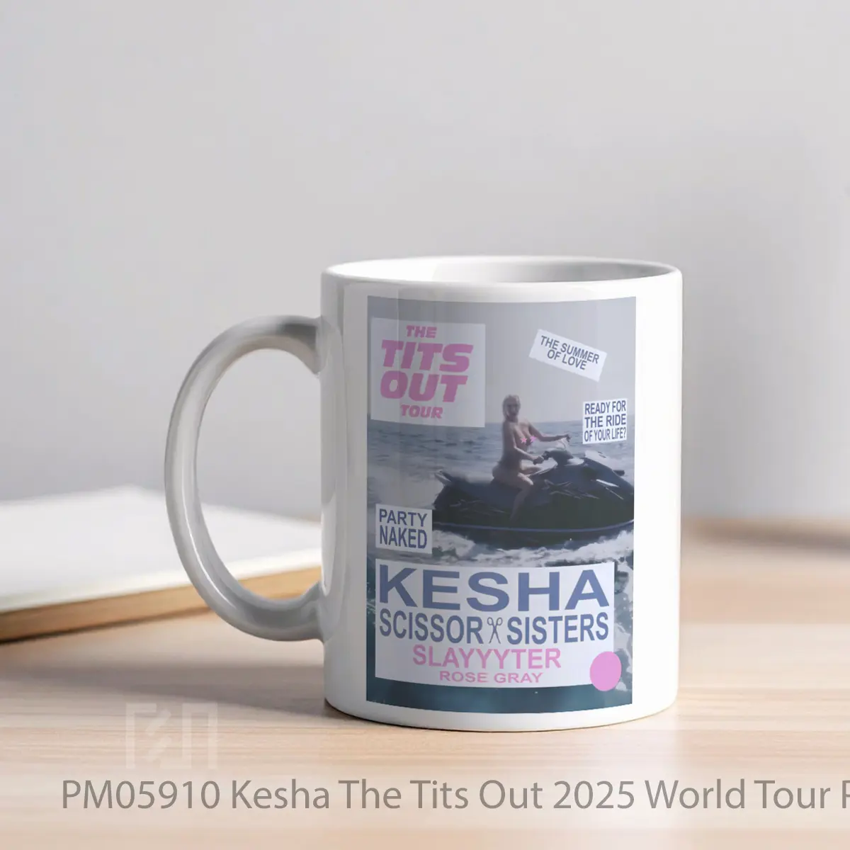 Mug Kesha The Tits Out 2025 World Tour MPM05910 - All-side / Desain