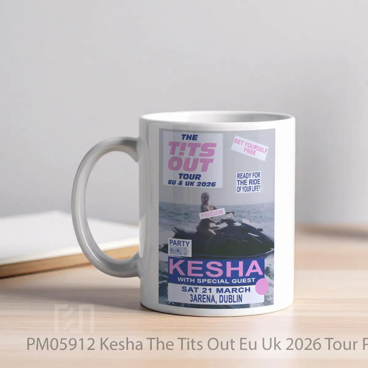 Mug Kesha The Tits Out Eu Uk 2026 Tour MPM05912 - All-side / Desain