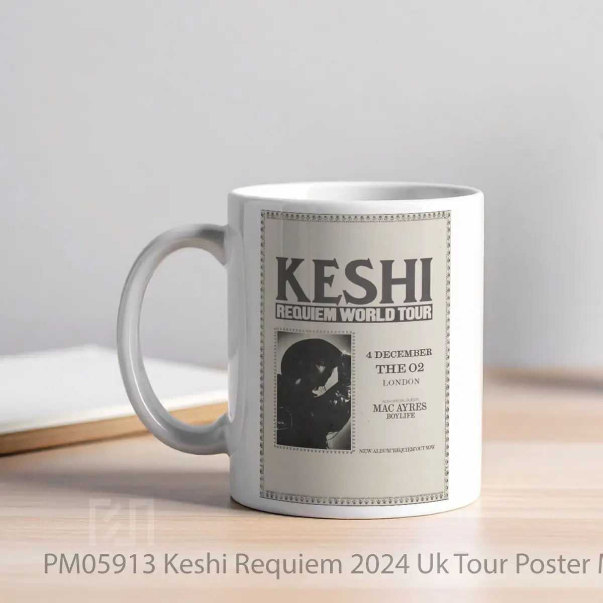 Mug Keshi Requiem 2024 Uk Tour MPM05913 - All-side / Desain