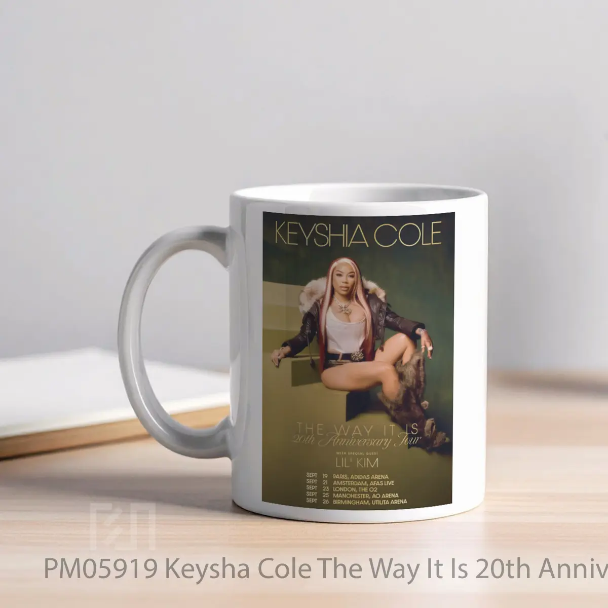 Mug Keysha Cole The Way It Is 20th Anniversary 2025 Uk MPM05919 - All-side / Desain