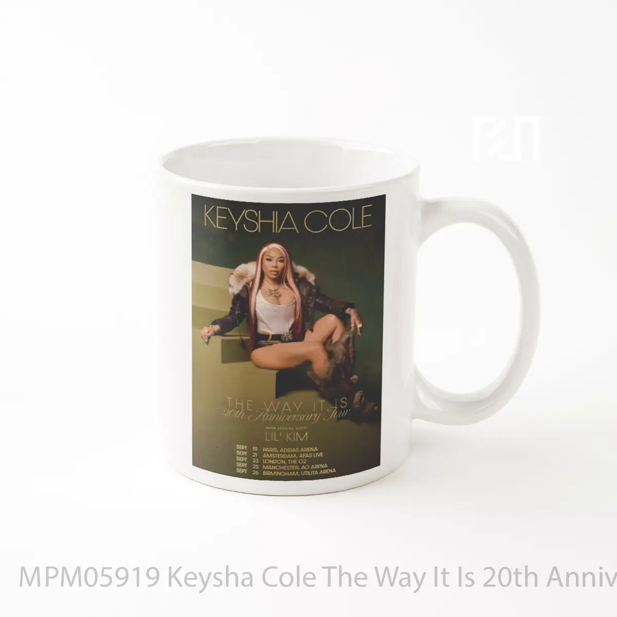 Mug Keysha Cole The Way It Is 20th Anniversary 2025 Uk MPM05919