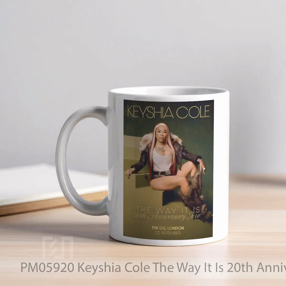 Mug Keyshia Cole The Way It Is 20th Anniversary 2025 Tour MPM05920 - All-side / Desain