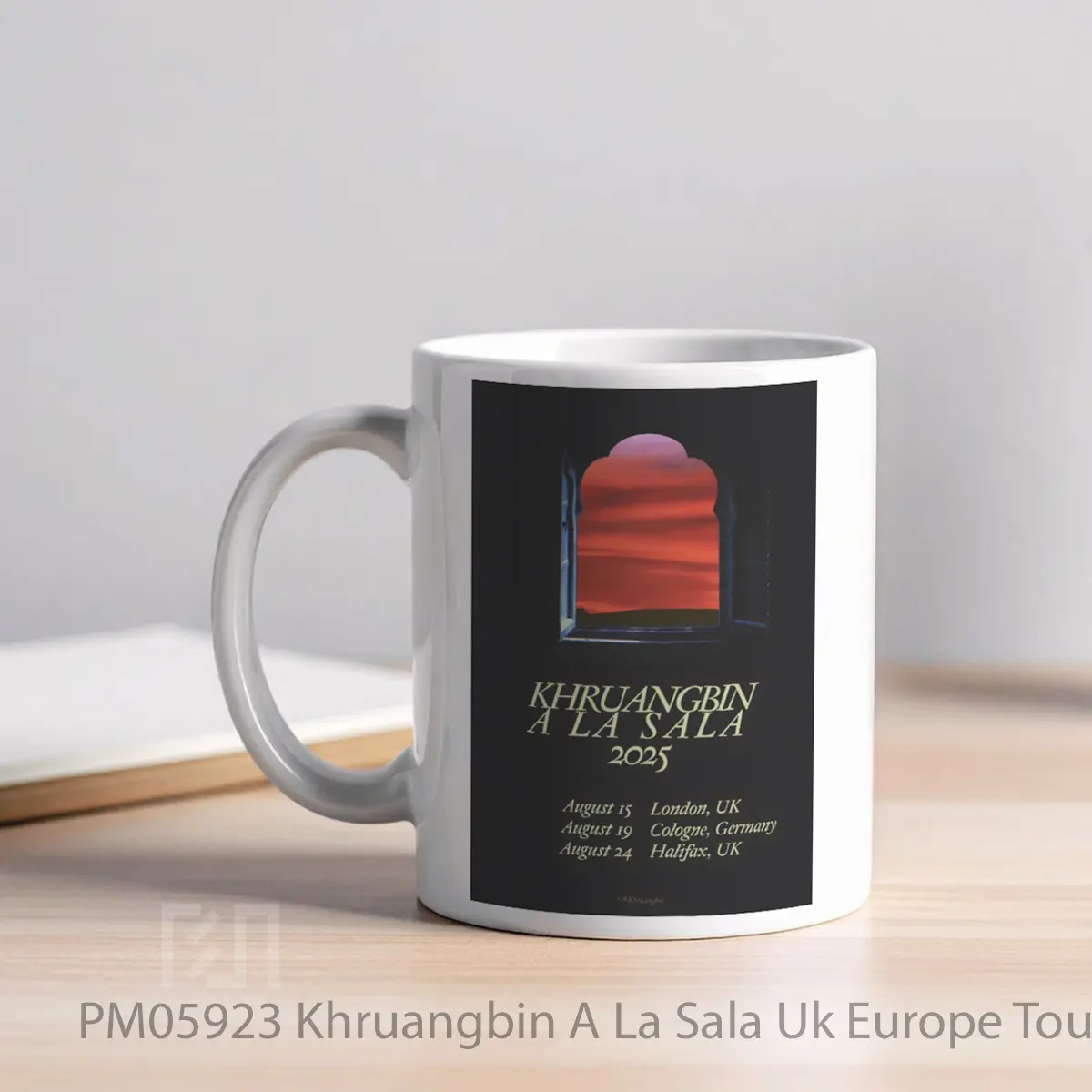Mug Khruangbin A La Sala Uk Europe Tour 2025 London Cologne Halifax MPM05923 - All-side / Desain