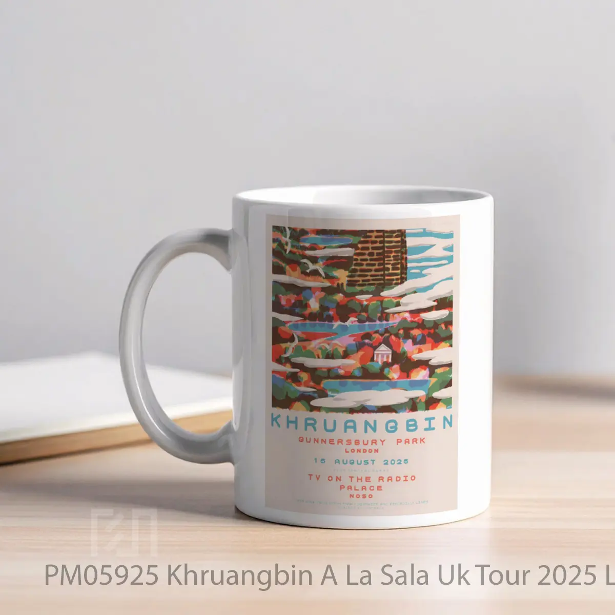 Mug Khruangbin A La Sala Uk Tour 2025 London Gunnersbury MPM05925 - All-side / Desain