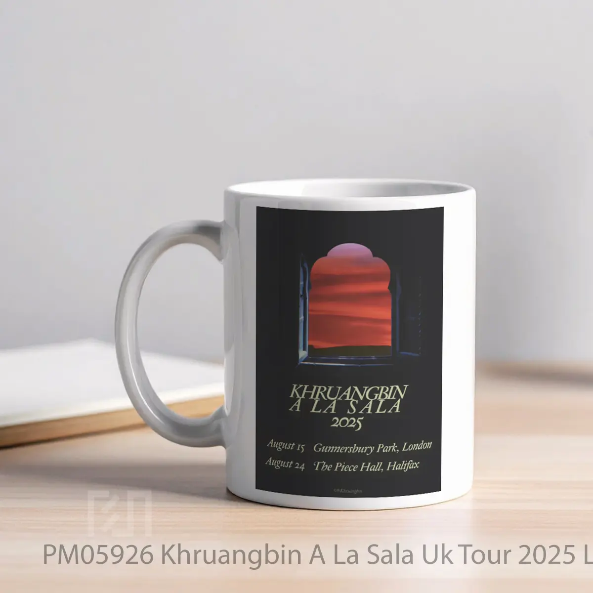 Mug Khruangbin A La Sala Uk Tour 2025 London Halifax MPM05926 - All-side / Desain