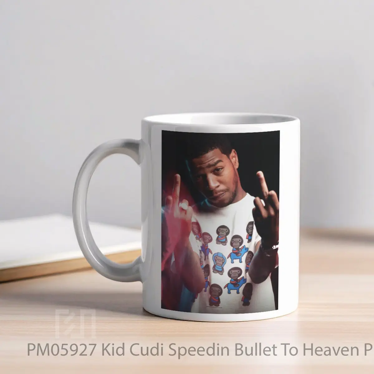 Mug Kid Cudi Speedin Bullet To Heaven Print MPM05927 - All-side / Desain