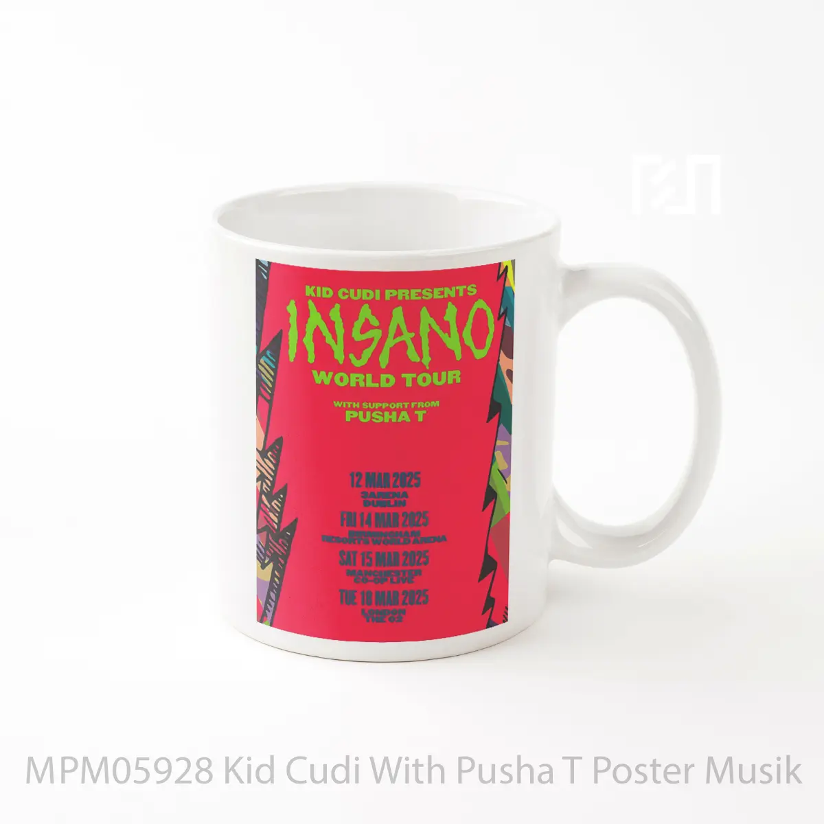 Mug Kid Cudi With Pusha T MPM05928