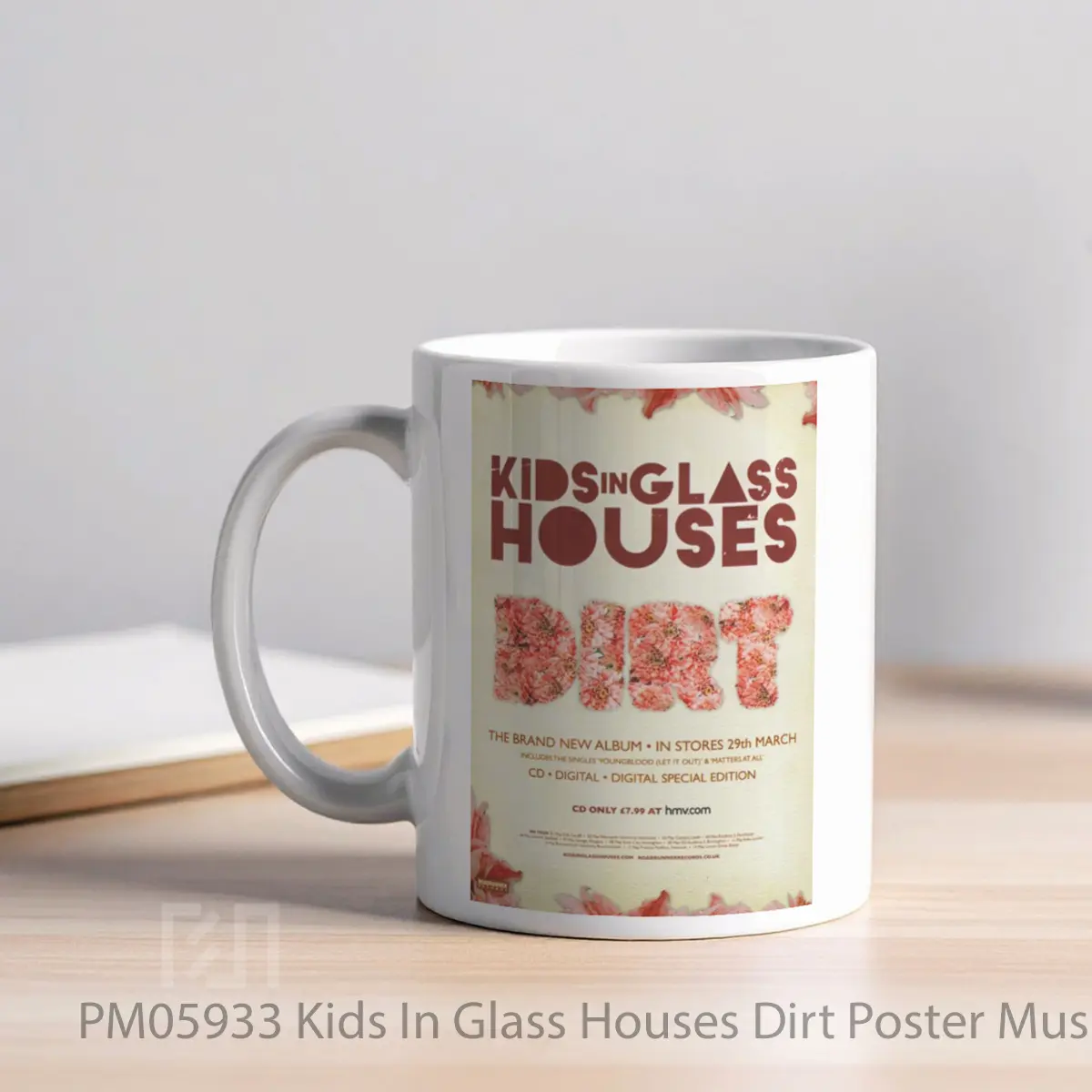 Mug Kids In Glass Houses Dirt MPM05933 - All-side / Desain