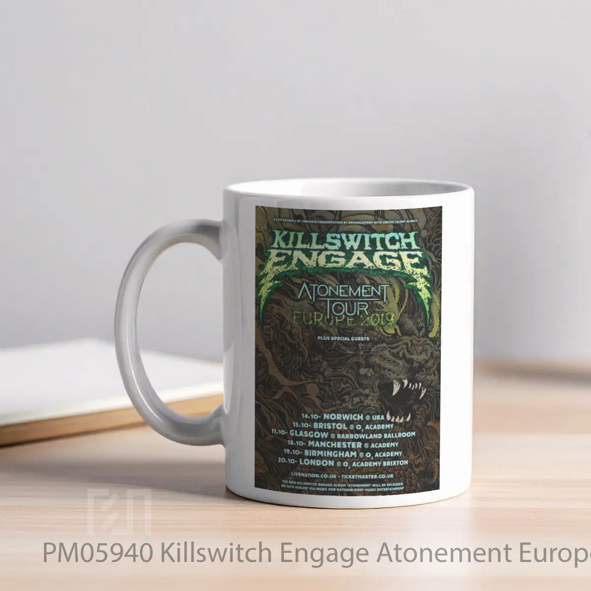 Mug Killswitch Engage Atonement Europe 2019 Tour MPM05940 - All-side / Desain