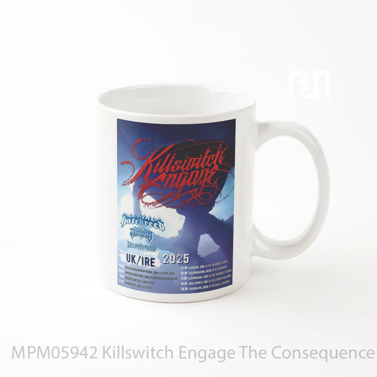 Mug Killswitch Engage The Consequence 2025 Uk Irelan MPM05942