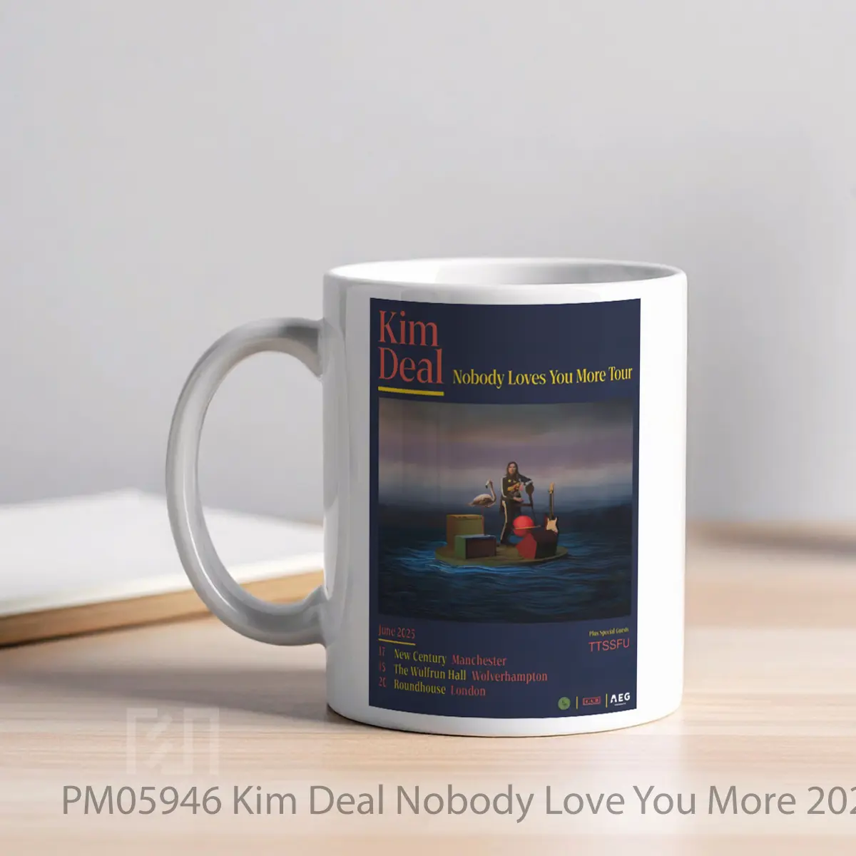 Mug Kim Deal Nobody Love You More 2025 Uk MPM05946 - All-side / Desain