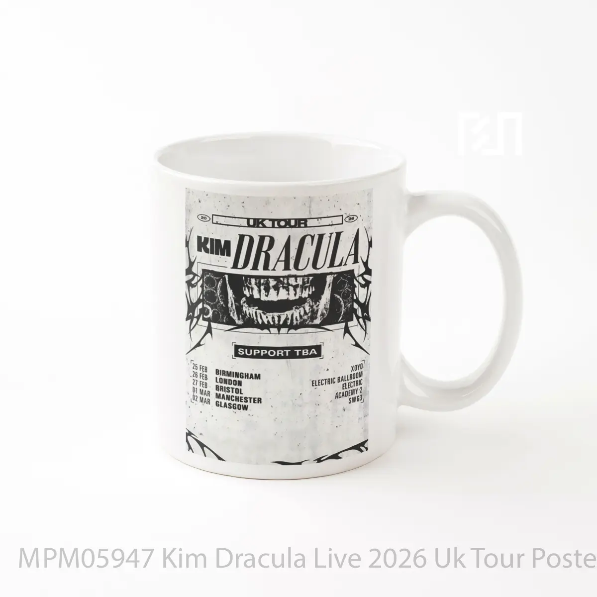 Mug Kim Dracula Live 2026 Uk Tour MPM05947