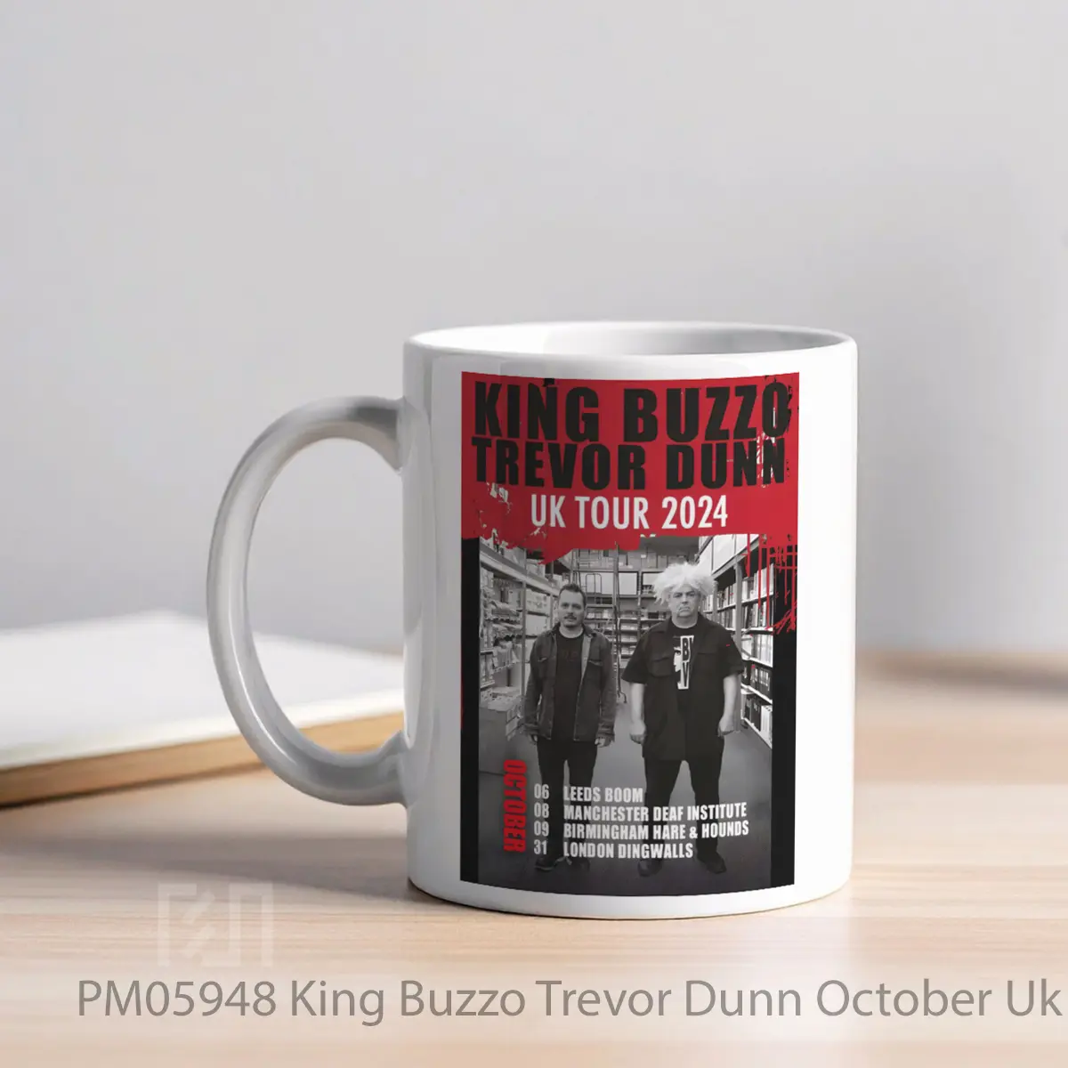 Mug King Buzzo Trevor Dunn October Uk Tour 2024 Post MPM05948 - All-side / Desain