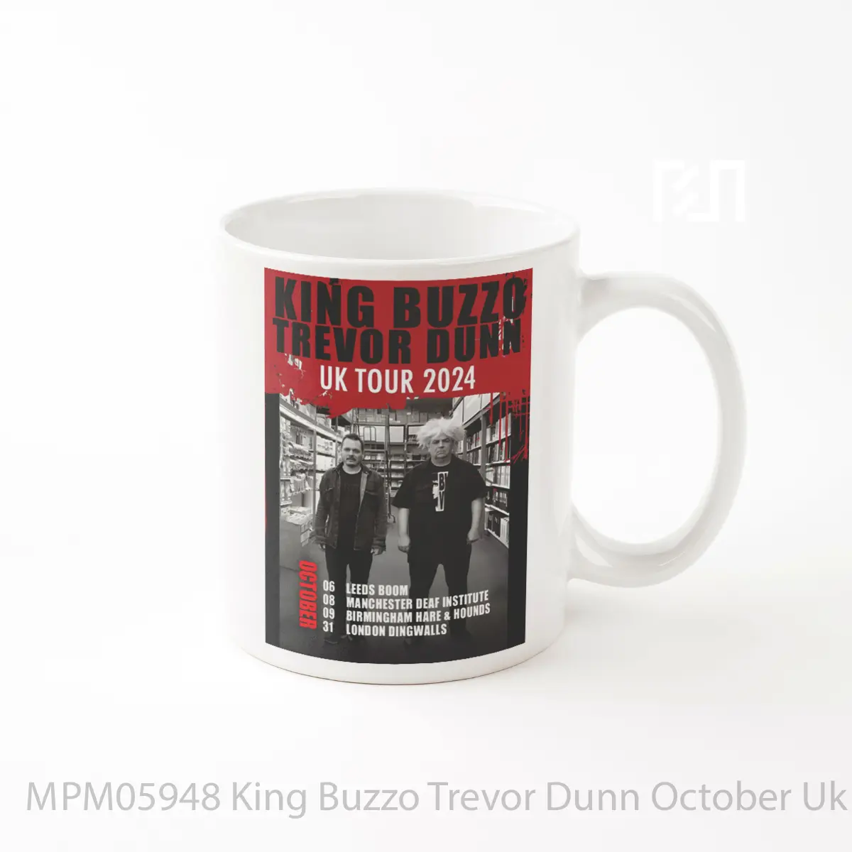 Mug King Buzzo Trevor Dunn October Uk Tour 2024 Post MPM05948
