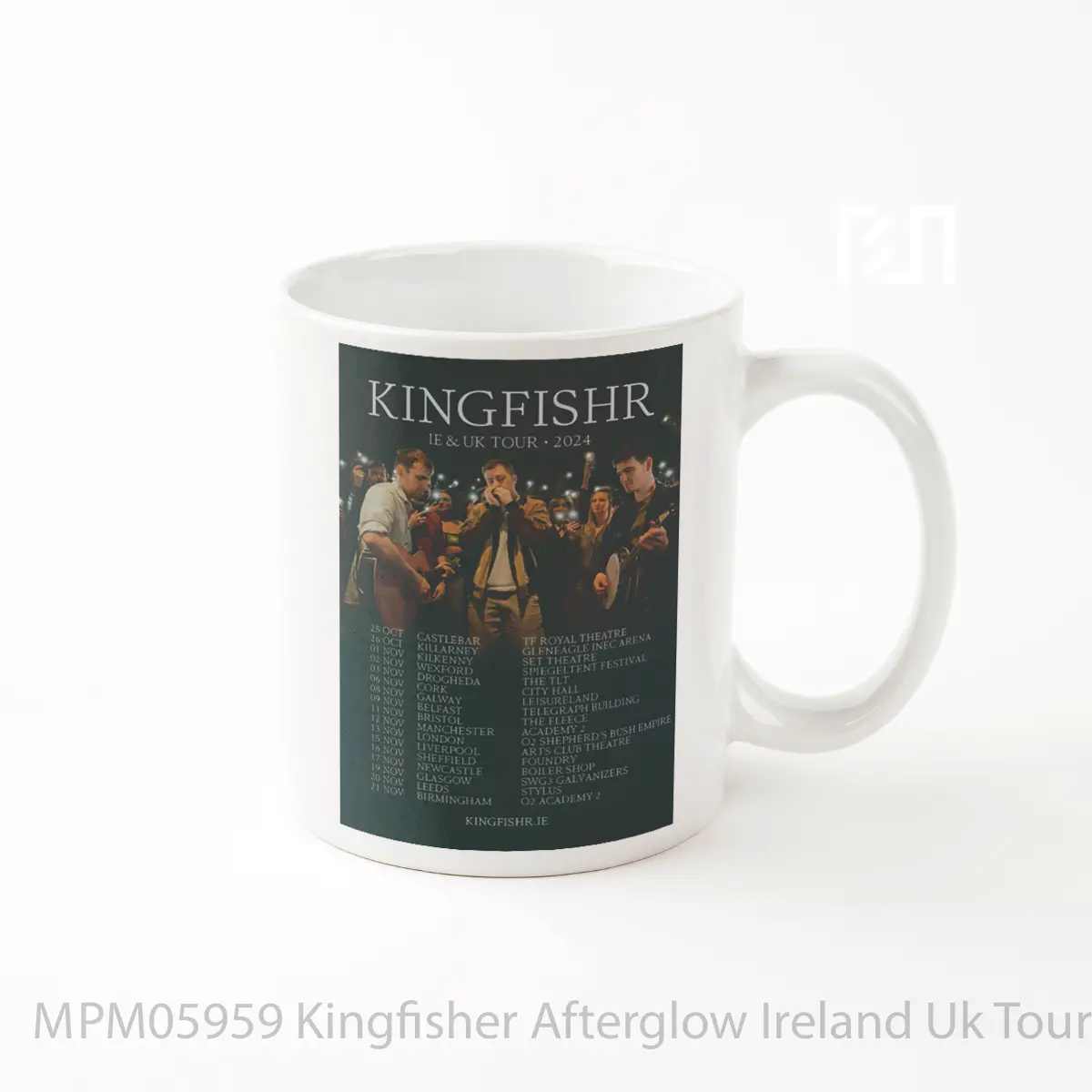 Mug Kingfisher Afterglow Ireland Uk Tour 2024 MPM05959