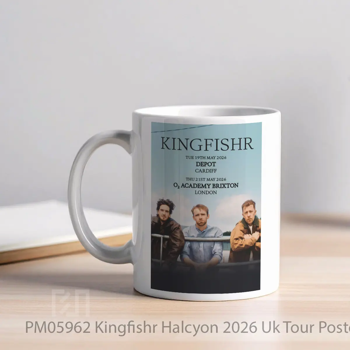 Mug Kingfishr Halcyon 2026 Uk Tour MPM05962 - All-side / Desain
