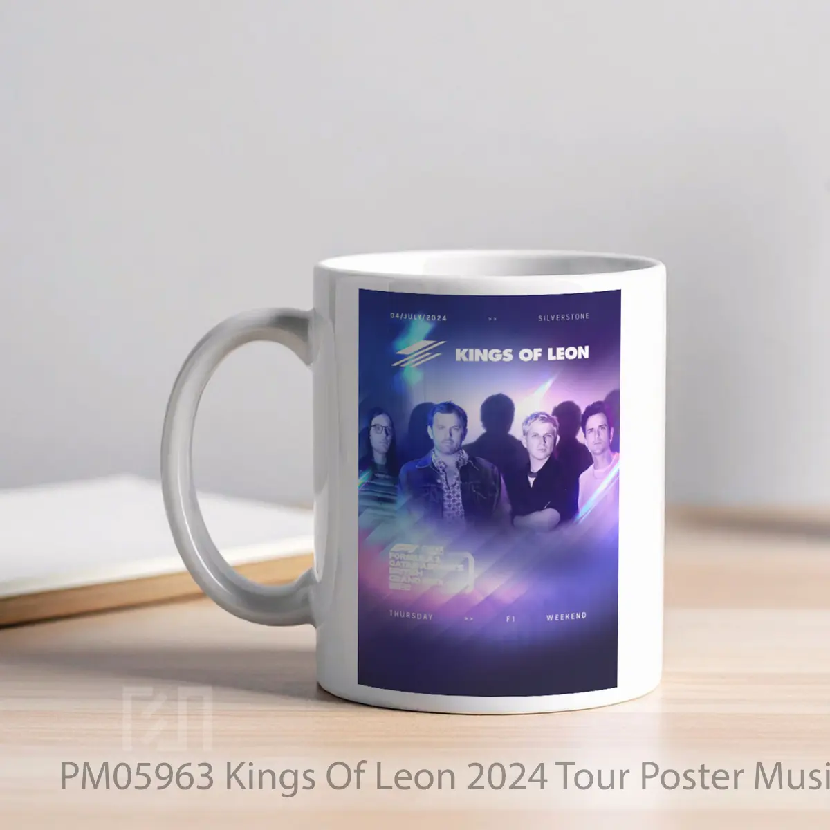 Mug Kings Of Leon 2024 Tour MPM05963 - All-side / Desain