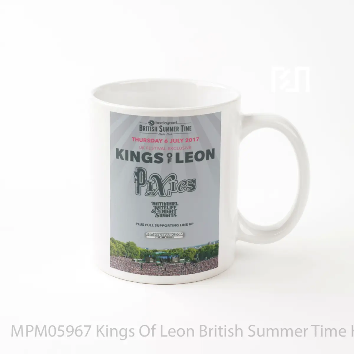 Mug Kings Of Leon British Summer Time Hyde Park 6 July 2017 MPM05967