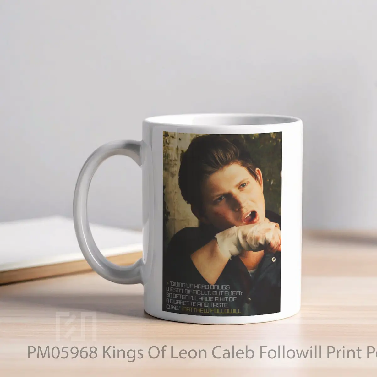 Mug Kings Of Leon Caleb Followill Print MPM05968 - All-side / Desain