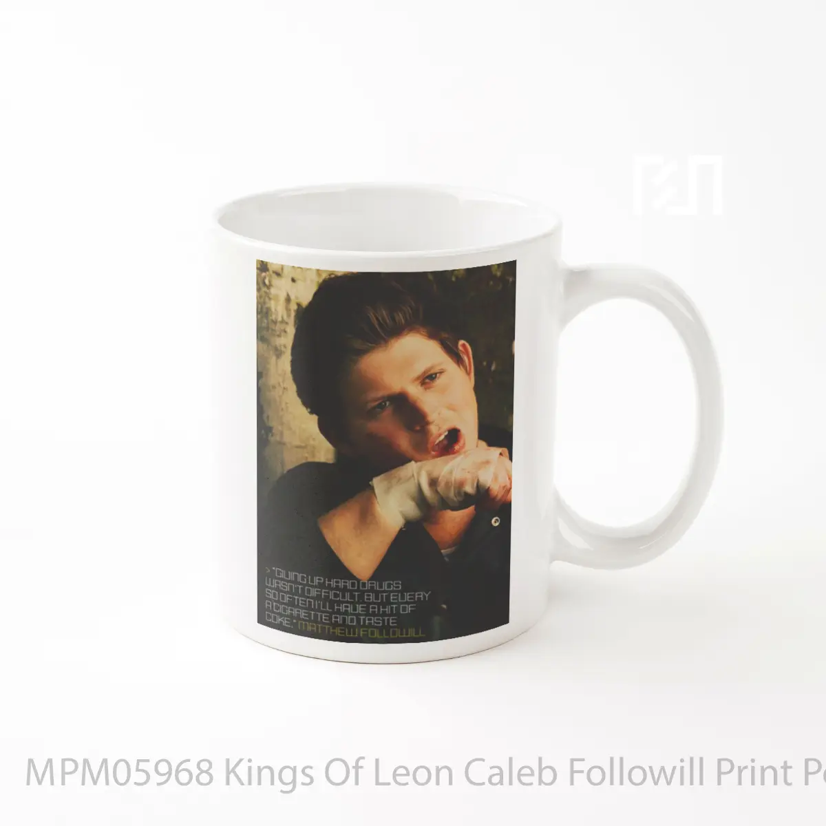Mug Kings Of Leon Caleb Followill Print MPM05968