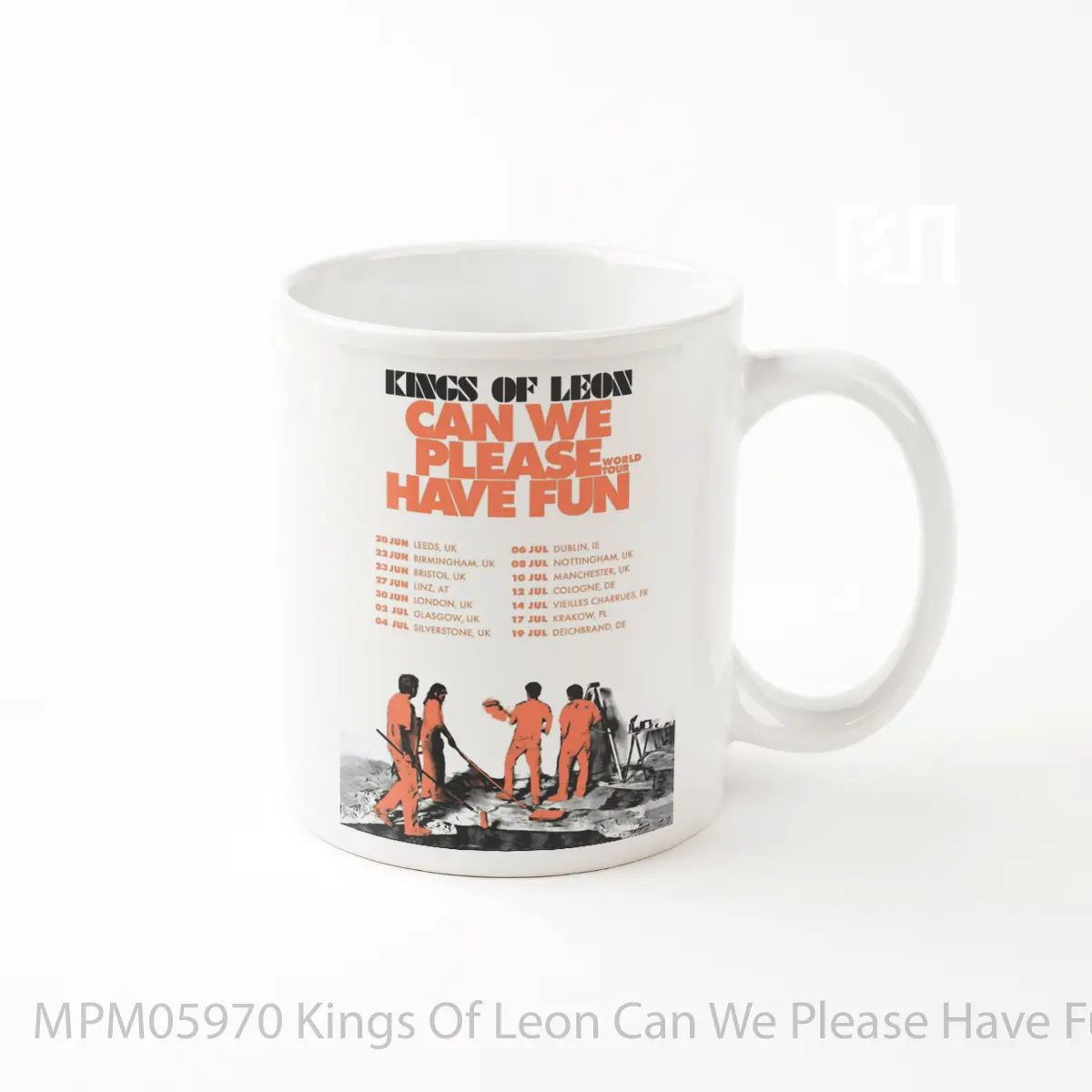 Mug Kings Of Leon Can We Please Have Fun European Tour 2024 Variant B MPM05970