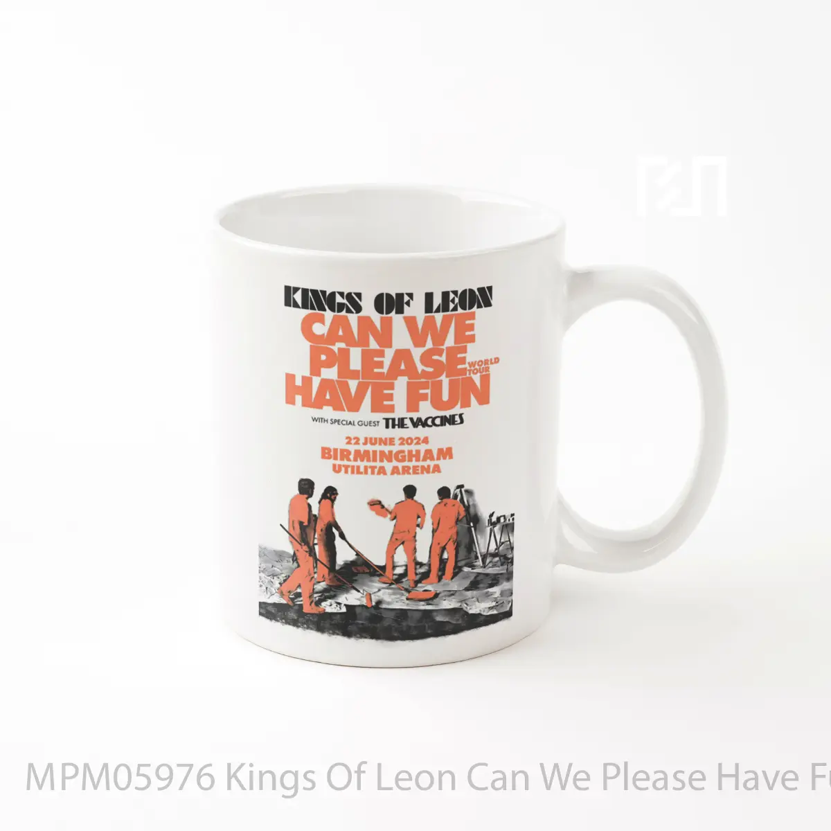 Mug Kings Of Leon Can We Please Have Fun Uk Tour 2024 Leeds MPM05976