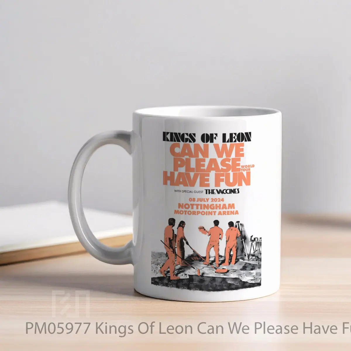 Mug Kings Of Leon Can We Please Have Fun Uk Tour 2024 Variant A MPM05977 - All-side / Desain