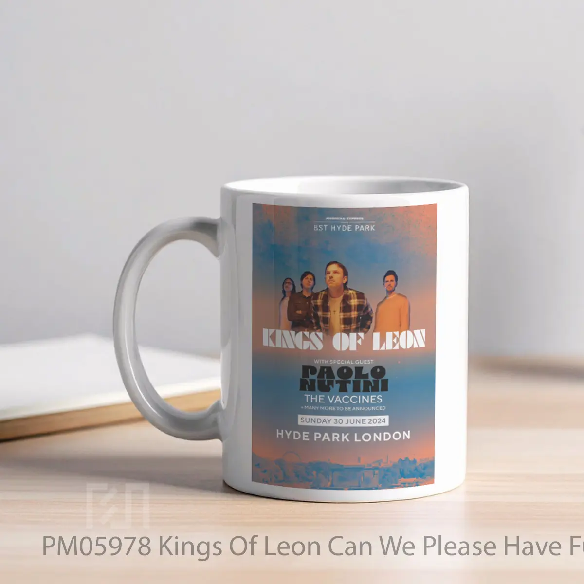 Mug Kings Of Leon Can We Please Have Fun Uk Tour 2024 Variant MPM05978 - All-side / Desain