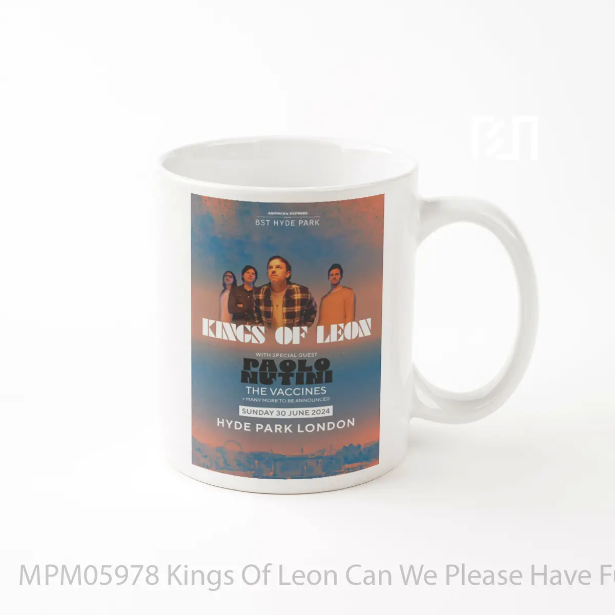 Mug Kings Of Leon Can We Please Have Fun Uk Tour 2024 Variant MPM05978