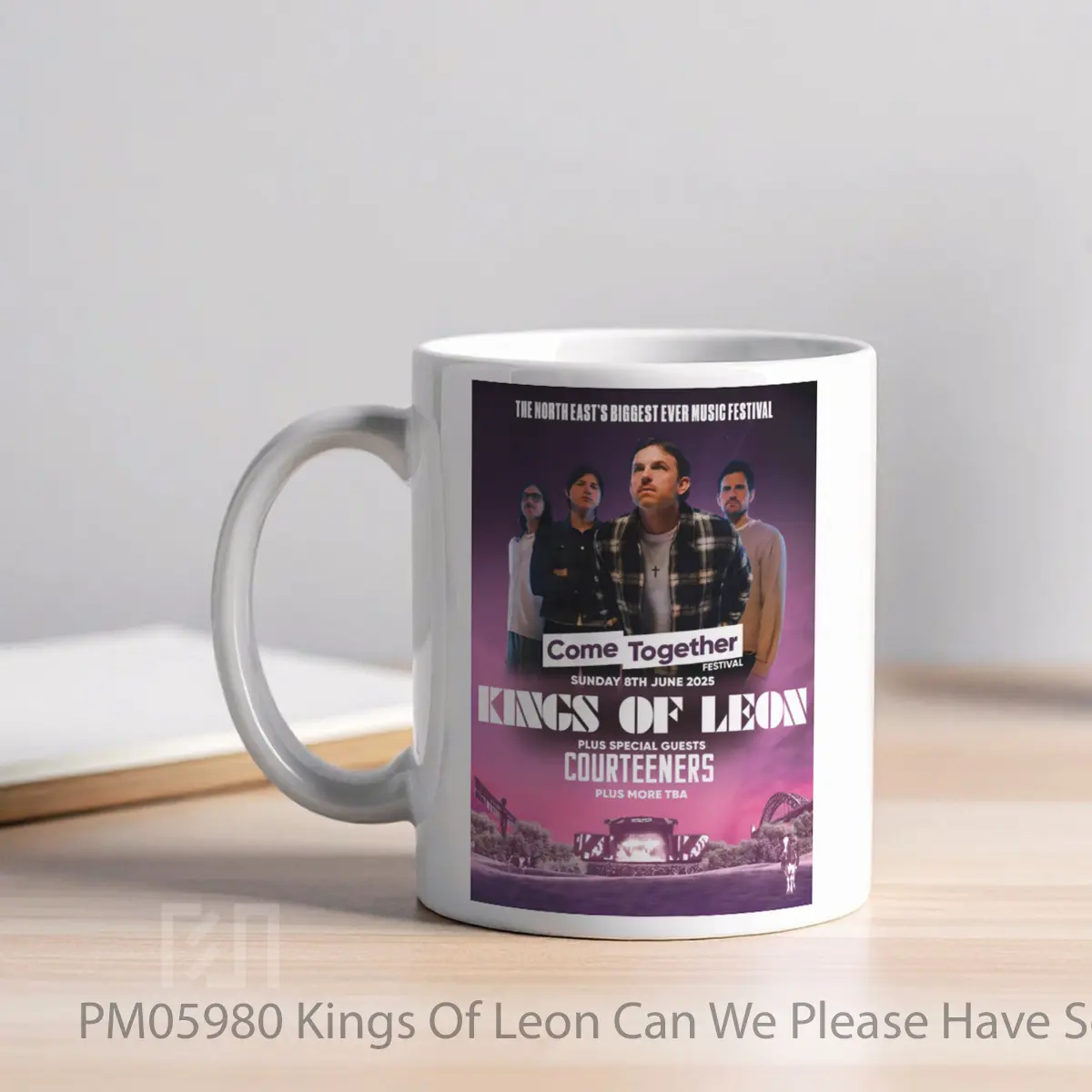 Mug Kings Of Leon Can We Please Have Some Fun 2025 Tou 1 MPM05980 - All-side / Desain