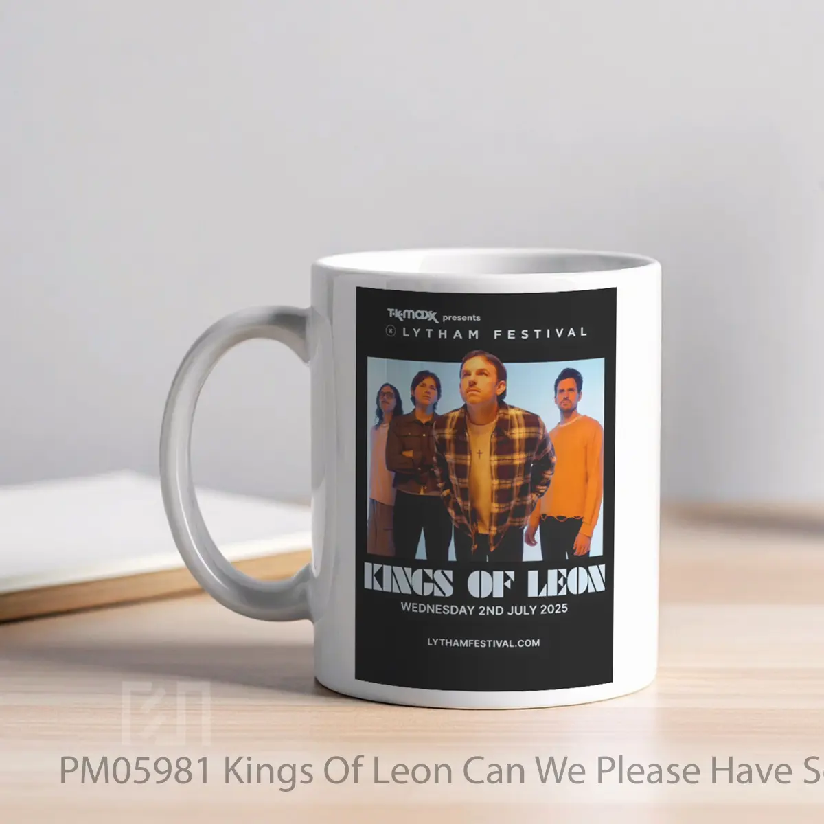 Mug Kings Of Leon Can We Please Have Some Fun 2025 Tou MPM05981 - All-side / Desain
