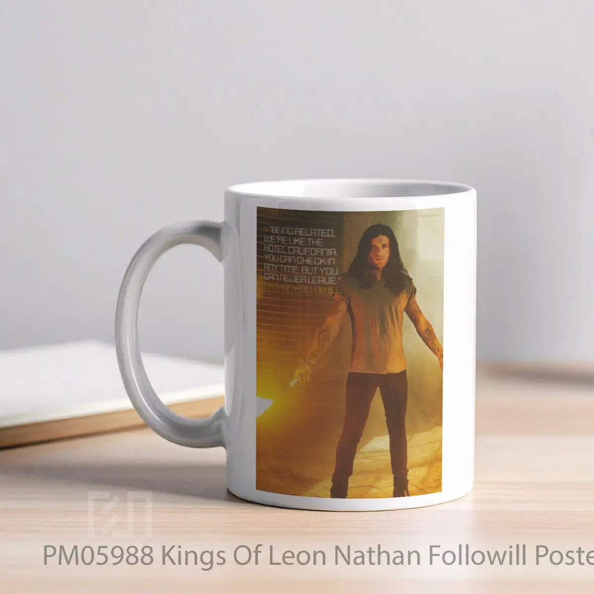 Mug Kings Of Leon Nathan Followill MPM05988 - All-side / Desain